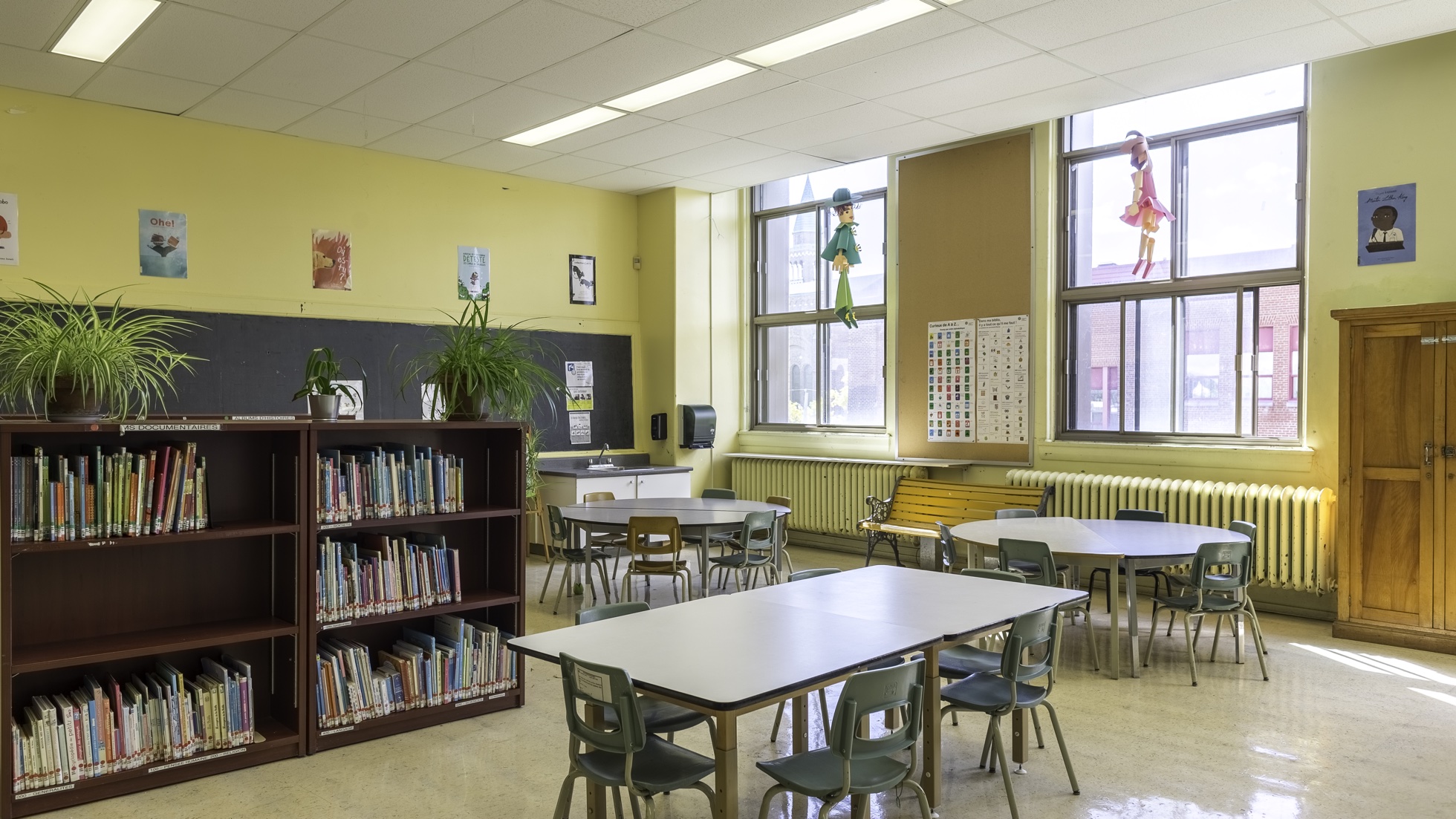 Ouverture d'une bibliothèque au pavillon Chambord École SaintAmbroise